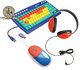 Califone Computer Keyboard, Mouse and Headphone 