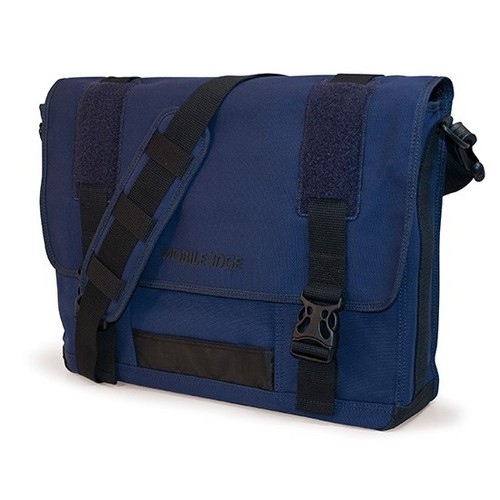 15.4" Canvas ECO Messenger Bag (Navy)