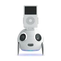 Rain Design iWoofer iPod Video Speaker System White