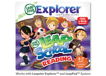 Leapster Explorer Learning Game: LeapSchool Reading