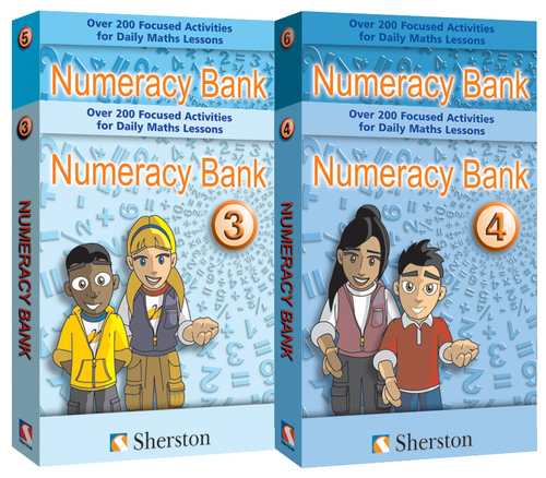 Numeracy Bank Series 4-CD Set