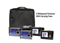 DC9W Ruggedized Camera Kit Four 9MP Digital Cameras with Flash and 2.4