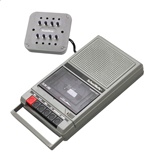 Classroom Cassette Player, 8 Station, 1 Watt