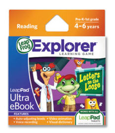 LeapPad Ultra eBook Cartridge: Letters on the Loose