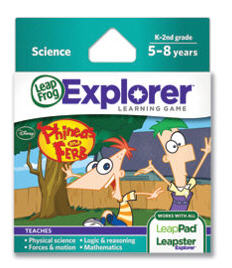 Explorer Game Cartridge: Disney Phineas and Ferb