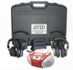 AE-808 Listening Center with Jack Box and Boombox (4 Station 3.5mm) 