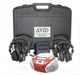 AE-808 Listening Center with Jack Box and Boombox (6 Station 3.5mm) 