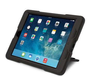 BlackBelt 2nd Degree Rugged Case for iPad Air (Black)