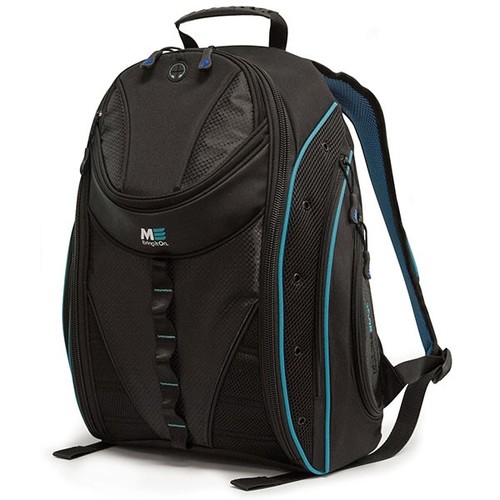 17" SUMO Express Laptop Backpack (Black/Teal)