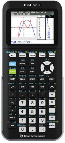 TI-84 Plus CE Graphing Calculator (Black)