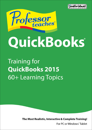 Professor Teaches Quickbooks 2015