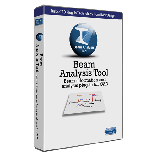 Beam Analyis Tool plug-in for TurboCAD  (Electronic Software Delivery)