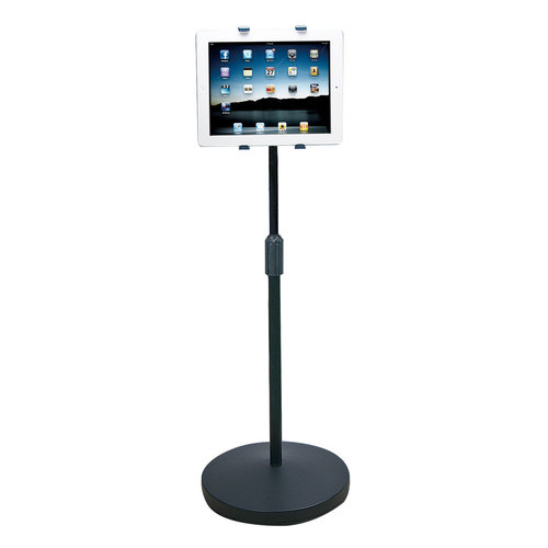 iPad/Tablet Universal Mount Floor Stand,  Height Adjustable from 37.6" to 56.5"