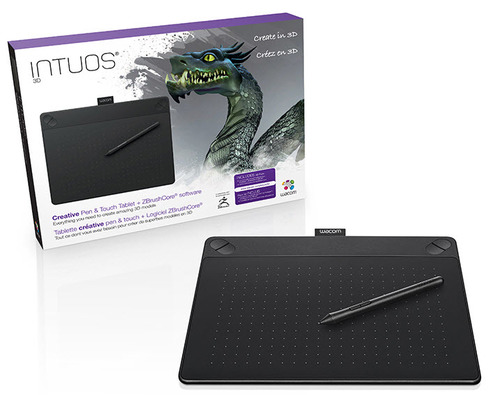 Intuos 3D Creative Pen & Touch Tablet (Black)