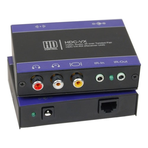 NTSC/PAL AUDIO IR CAT5 EXTENDER