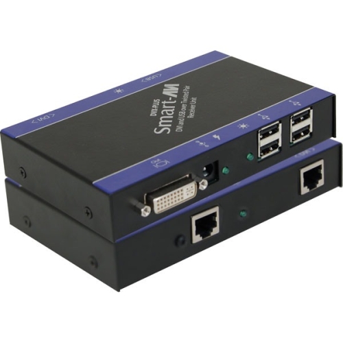 DVI-D USB CAT6 STP RECEIVER