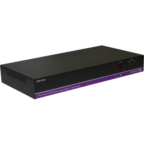 4X1 DVI-D USB20/11 STEREO AUDIO