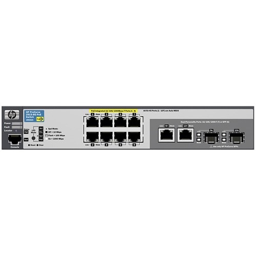 PROCURVE 2915-8G- POE SWITCH