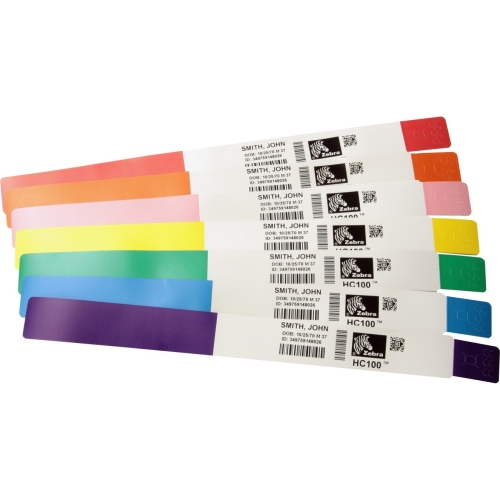 6PK WRISTBAND SYNTHETIC 1X11IN