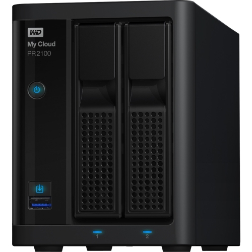 Powerful performanceEquipped with an Intel Pentium N3710 quad core 1.6GHz processor, My Cloud Pro Series NAS provides you with the power you need to transcode your media on the fly. Along with 4GB of DDR3L RAM, you get the power and efficiency to stream in high definition, access photos quickly and share content seamlessly.  Smooth video streamingMy Cloud PR2100 comes with built in hardware transcoding, so your video is prepared for streaming through the Plex media server whenever you need it. With Plex, your media is enhanced with the appropriate descriptions, artwork, and metadata through an easy interface, so you can find and stream your favorite content to your PC, Mac, smart TV, or a supported mobile device.   Centralized StorageImprove your workflow and organize your files, photos and entire media collection in a single location with My Cloud PR2100. By centralizing your content on this high capacity NAS, you're able to keep everything you need ready for access whenever you need