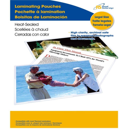 50PK LEGAL SIZE LAMINATING