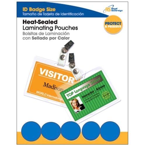 100PK ID CARD SIZE UNPUNCHED