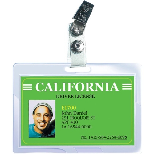25PK ID CARD SIZE SLOT PUNCHED