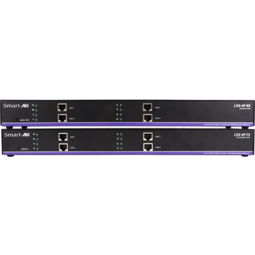 HDBASET QUAD DVID USB 11 RS232