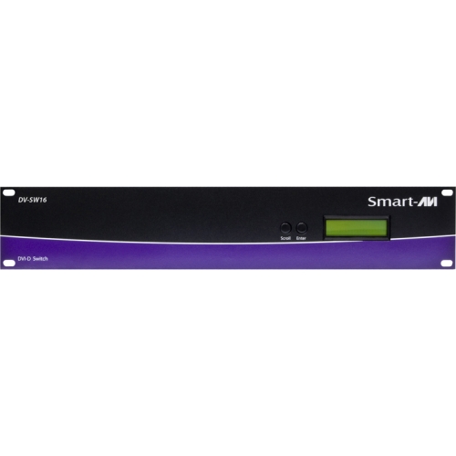 16X1 DVID SWITCH WITH RS-232