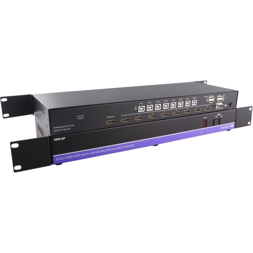 4K HDMI USB 20 8X1 KVM SWITCH