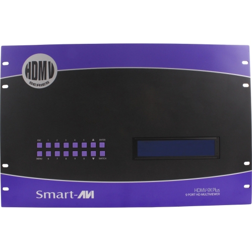 9PORT HDMI STEREO AUDIO RS-232