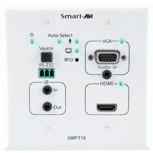 HDMI VGA SMART WALL PLATE XTNDR