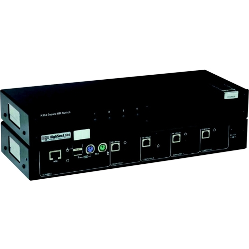 K304-SH 4PORT USB RJ45 SECURE
