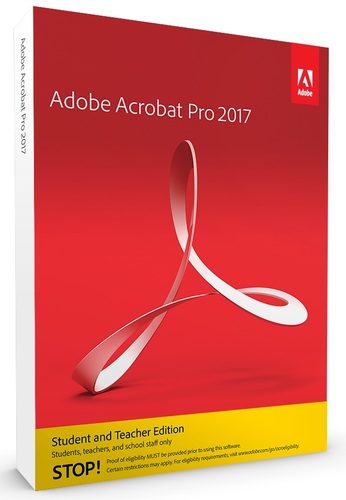 Acrobat Professional Student and Teacher Edition (2017 Release - Windows)