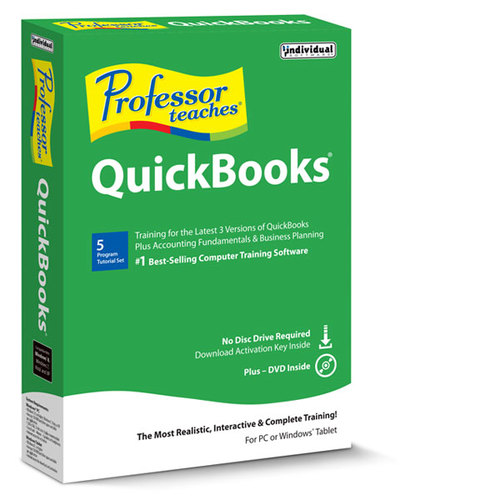 Professor Teaches QuickBooks 2017 - tutorial set (Win - Download)
