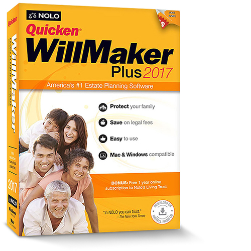 Quicken WillMaker Plus 2017 (Mac - Download)