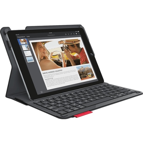 Logitech Type+ Keyboard/Cover Case - Synthetic
