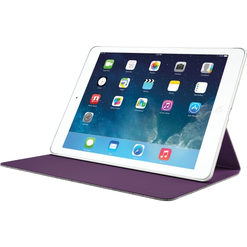Logitech Hinge Carrying Case (Portfolio) for iPad Air - Mars Red Orange - Spill Resistant Interior, Bump Resistant Interior, Scratch Resistant Interior - Fabric - 0.6&quot; Height x 9.6&quot; Width x 6.9&quot; Depth