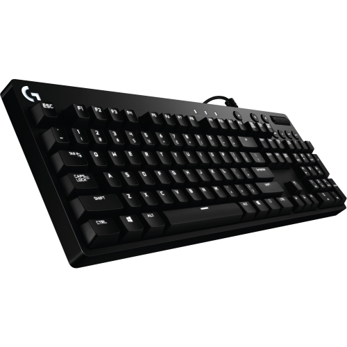 Logitech G610 Orion Brown Backlit Mechanical Gaming Keyboard - Cable Connectivity - USB 2.0 Interface - Play/Pause, Mute, Next Track, Previous Track, Volume Control Hot Key(s) - QWERTY Keys Layout - Mechanical
