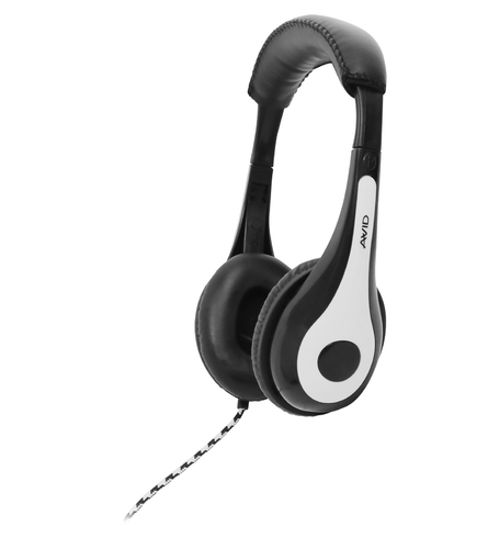 AE-35 On-Ear Headset (White/Black)