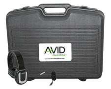 Avid Products AE-66 Over-Ear Headphones Classroom Pack & Case (White - 24Pack)