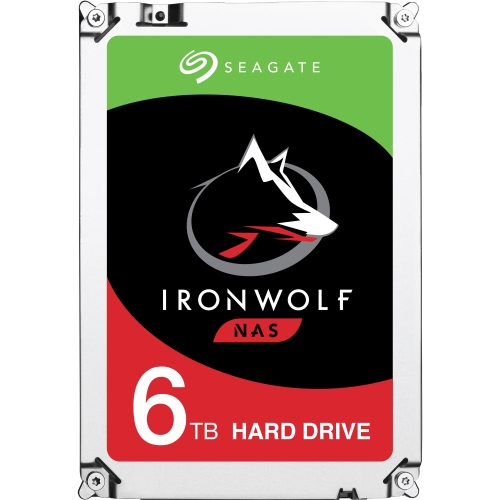 6TB IRONWOLF SATA 7200 RPM