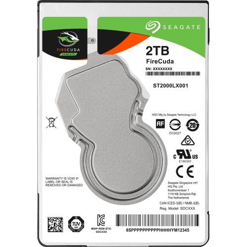 2TB FIRECUDA SATA 5400 RPM