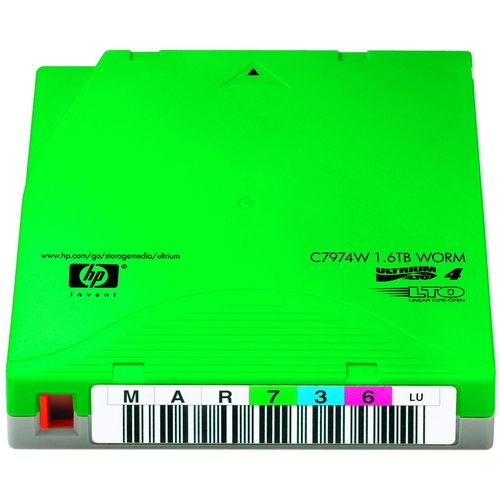 20PK LTO4 WORM CUSTOM LABELED