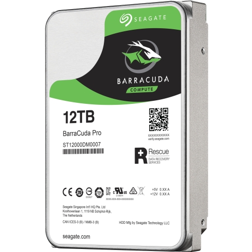 12TB IRONWOLF PRO SATA 256MB