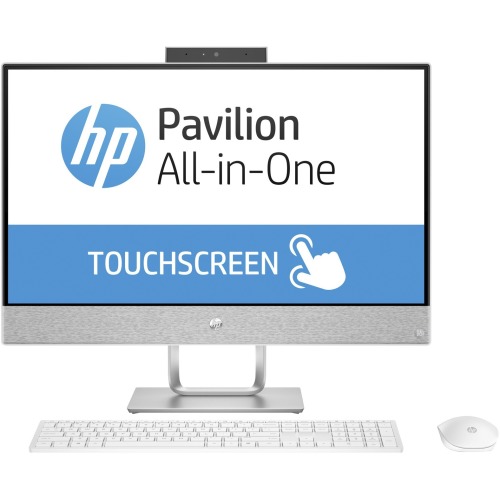 HP 24-e000 24-e010 All-in-One Computer - AMD A-Series A6-9200 2 GHz - 8 GB DDR4 SDRAM - 1 TB HDD - 23.8" 1920 x 1080 Touchscreen Display - Windows 10 Home 64-bit - Desktop