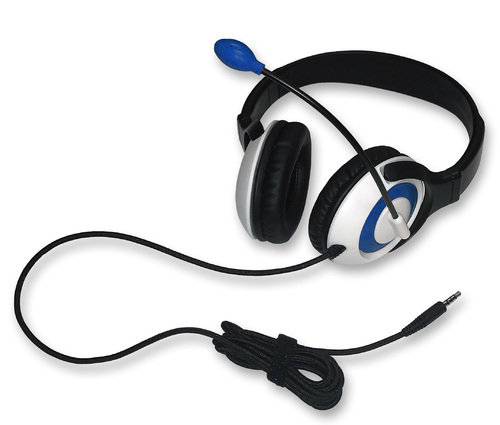 AE-55 On-Ear Headset with Microphone (TRRS - Blue)(Exclusive Pre-Sale)
