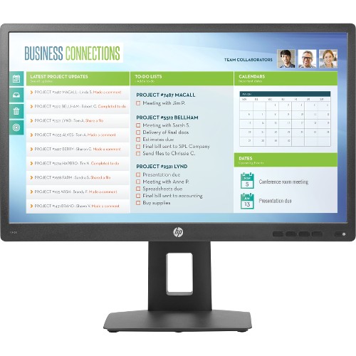 HP Business VH24 23.8" LED LCD Monitor - 16:9 - 5 ms - 1920 x 1080 - 250 Nit - 500,000:1 - Full HD - DVI - VGA - 30 W - REACH, TCO Certified Displays