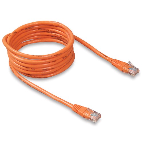 9FT CAT5E ORG UTP RJ45 M/M