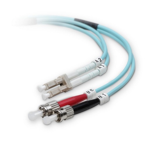 50M FIBER MMF AQUA LC/ST LO